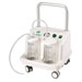 ASPIRATORE CHIRURGICO F-100 SU ROTELLE - 230V - 2x4lt - 90lt/min