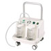 ASPIRATORE CHIRURGICO F-90 SU ROTELLE - 230V - 2x2lt - 90lt/min